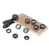 APEXEL 10 In 1 Phone Camera Lens Kit Fisheye Wide Angle Macro Lens CPL Filter Kaleidoscope and 2X Telescope Lens for Smartphone