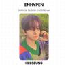 ENHYPEN ORANGE BLOOD ENGENE версия. Официальная фотокарта