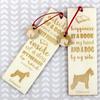 Schnauzer I – Dog bookmark, personalized bookmark – Design 01 | Art-Dog