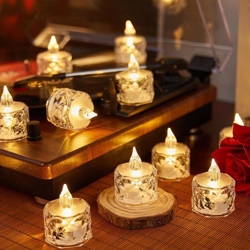 Креативный рождественский ночник, рождественская елка, фонарь, настольная лампа в виде айсберга, небольшое украшение для домашней вечеринки, рождественские украшения, подарки