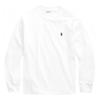 Polo T-Shirt Ss23 Solid Color Round Neck Casual Pullover Long Sleeve Women Tops White 323618711-001