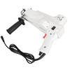 Tufting Gun Kit Threader Tool 2 In 1 Electric Carpet Rug Maker Handheld Knitting Machine White