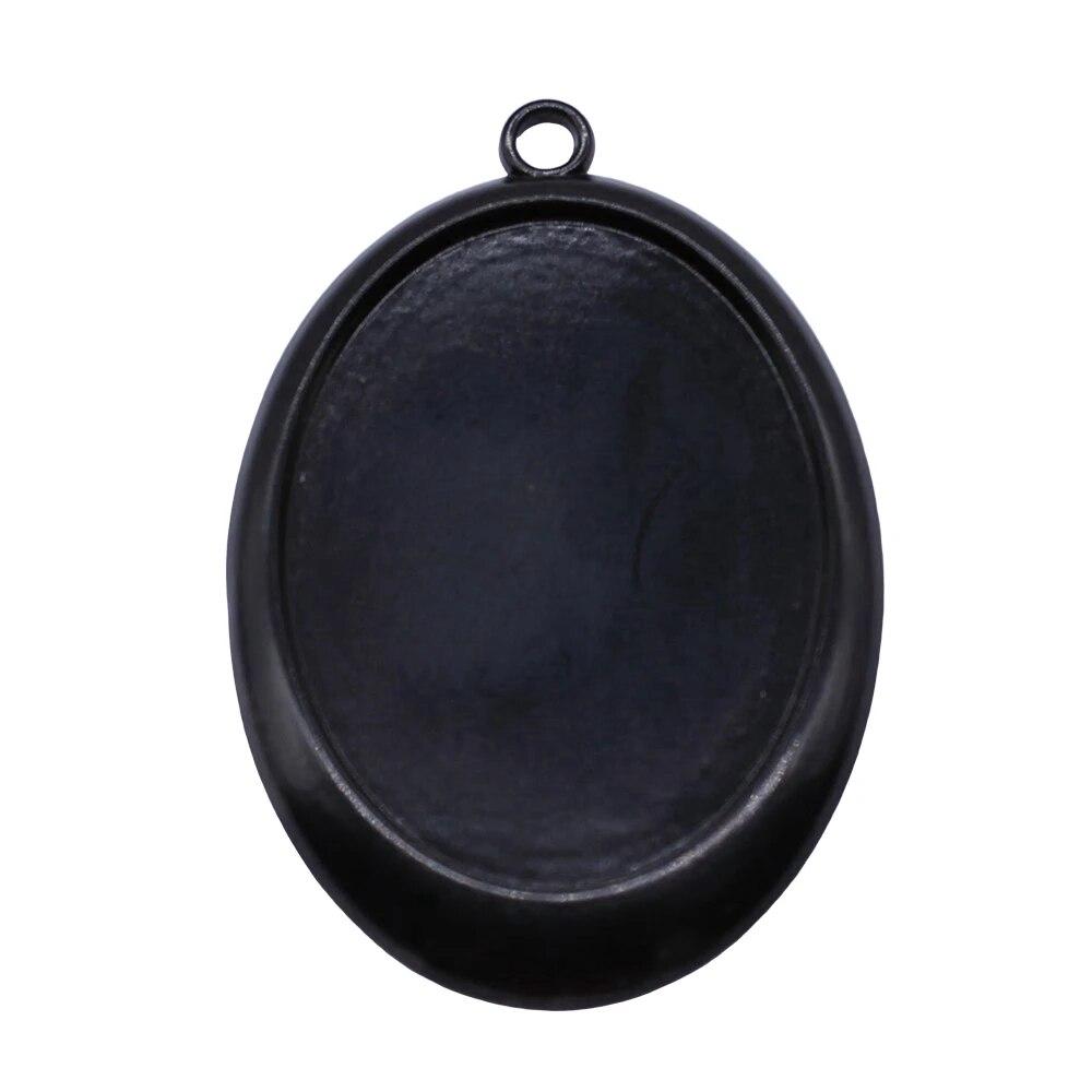 Подходит для овального 20X30 мм 25X35 мм стеклянного кабошона, основа для установки лотка, компоненты, автомобильные аксессуары, подарочные украшения и аксессуары