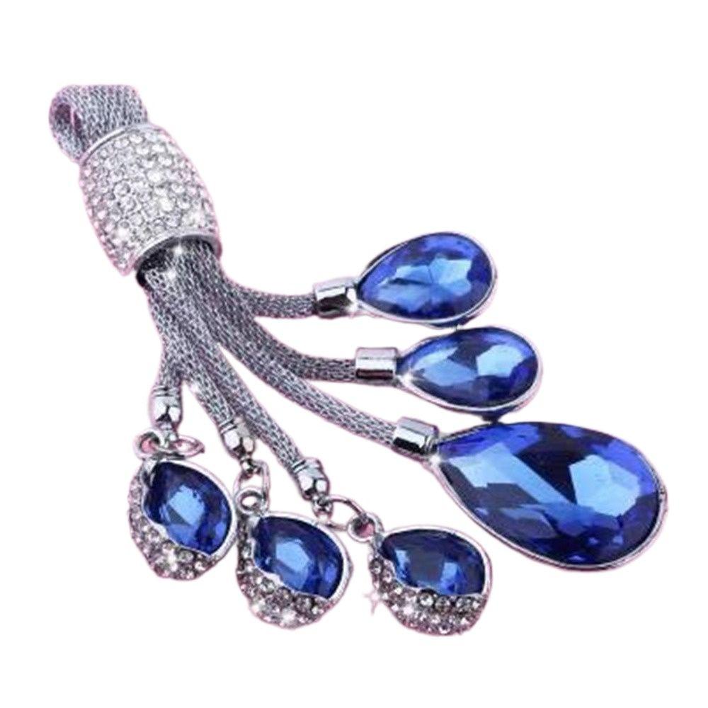 Украшение упаковки, брелок для ключей с каплями воды, брелок для ключей со стразами, подвеска для ключей с кристаллами