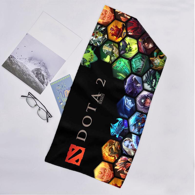 Пляжное полотенце Dota Fashion: Идеально для летних приключений Мягкое, впитывающее и быстросохнущее, подходит для плавания и купания