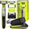 Триммер для бороды и тела - Philips - OneBlade 360 - Водонепроницаемый - Автономность 60 мин - Дорожный чехол в комплекте