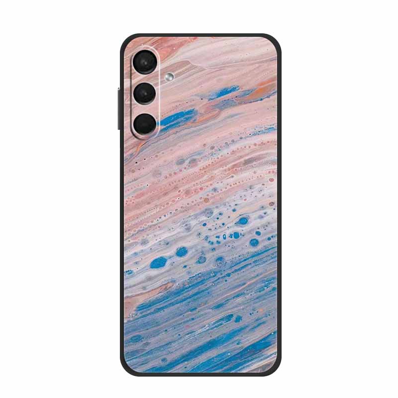 Для Samsung Galaxy M15 F15 5G Чехол Мраморный ТПУ Силикон Мягкая Задняя Крышка Чехлы для Телефона для SamsungM15 Мика Расписанный Милый Новый Coque