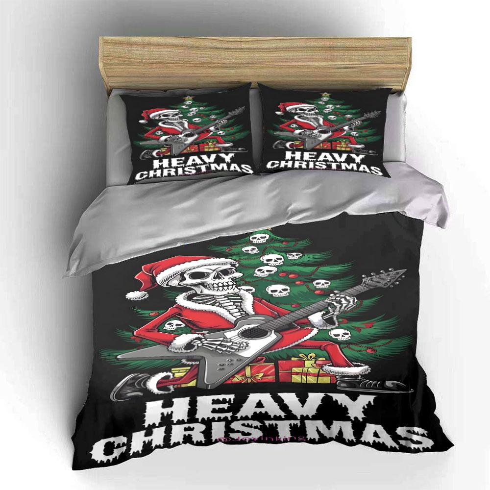 Rocking festive vibes Bedding sets Duvet cover sets Duvet covers Pillowcases(1*Duvet Cover 2*Pillowcases without duvet insert)