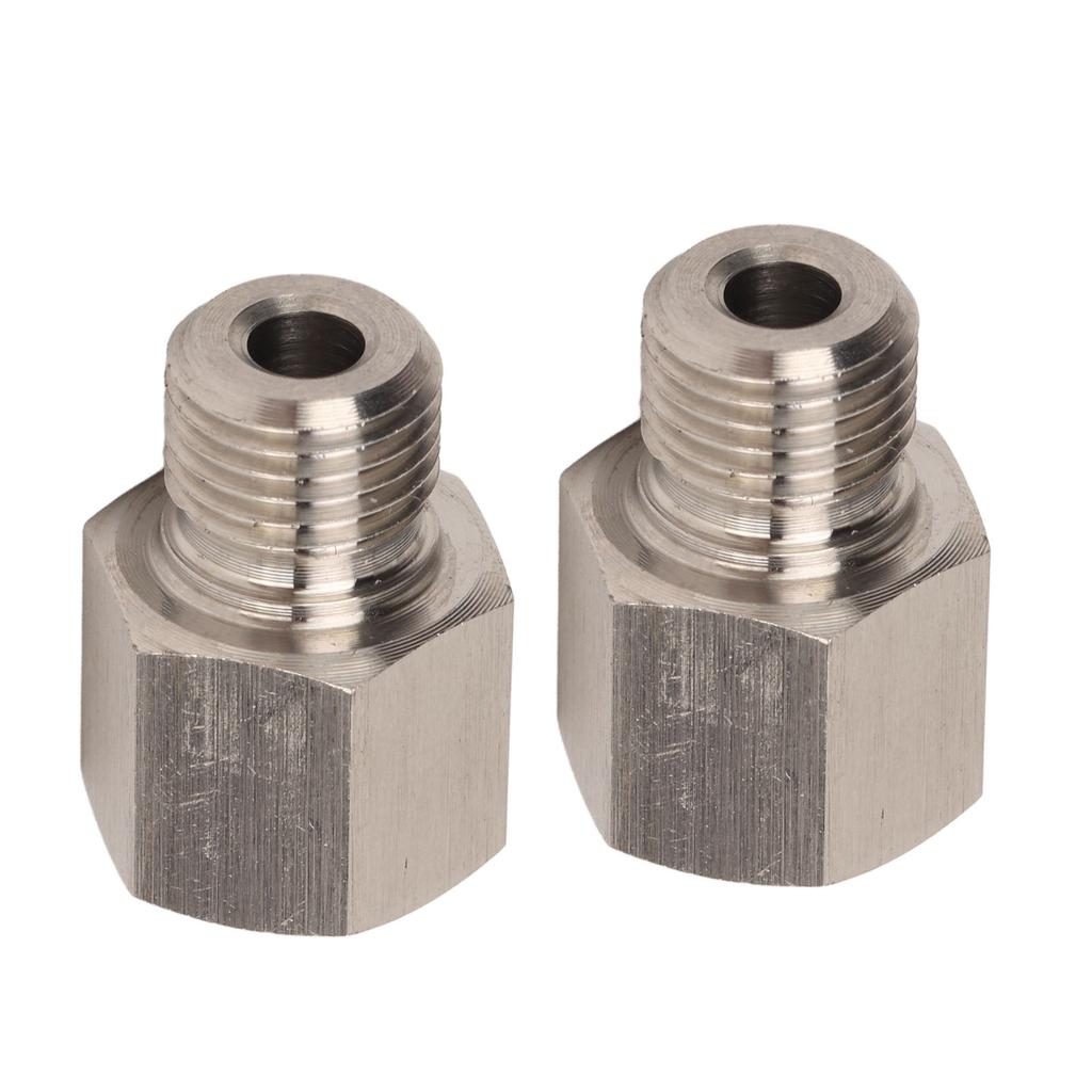 1 8 дюймов NPT внутренняя резьба на M10 X 1.0 наружная резьба Адаптер для датчика давления из нержавеющей стали Герметичный Универсальный для автомобилей