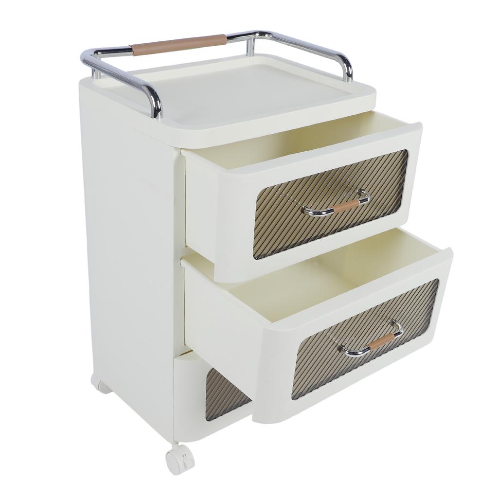 Ящики для шкафов на колесиках, большая вместимость, многофункциональная передвижная тележка-органайзер с