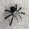 Spider Ornament Handmade Braided Aluminum Wire Art Spider Sculpture Lightweight Spider Model Home Decor