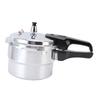 Pressure Cooker 3L Explosion Proof Aluminum Stovetop Fast Cooking Canning Cooker Pot with Steam Rack for Kitchen