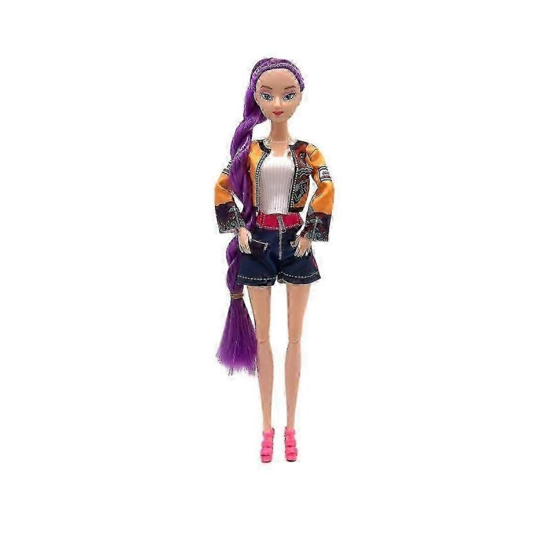 K-pop Demon Hunter Girl Group Dolls Rumi Mira Zoey 11" Vinyl Figures (3-pack)