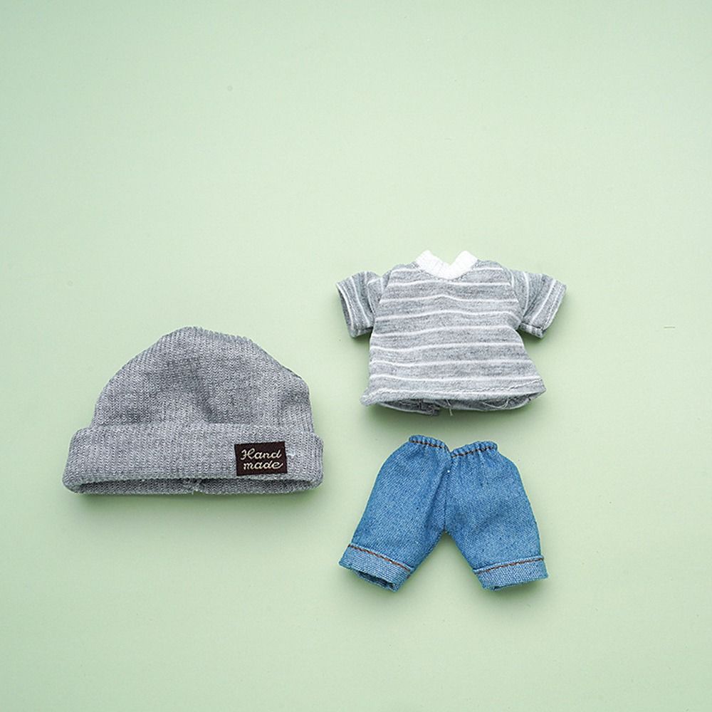 Летние шорты Футболка для куклы Нарядные джинсы для куклы Брюки для кукол Аксессуары для кукол Одежда для кукол Bjd Кукла