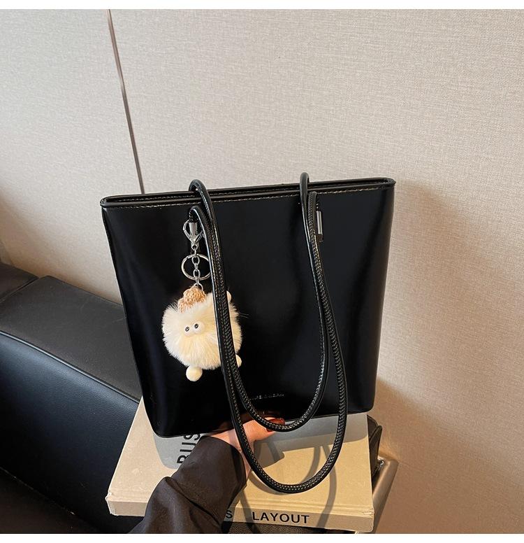 Весенне-летняя новая модная портативная наплечная сумка большой вместимости, сумка-тоут большой вместимости, сумка-багет для поездок на работу