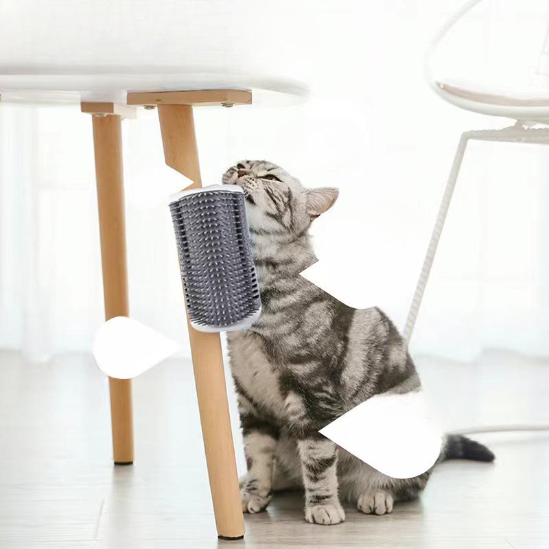 Cat Corner Scratcher, Hair Shaver, Cat Comb, Hair Removal Magic Tool, Massage Brush, Catnip Toy, Pet Supplies
