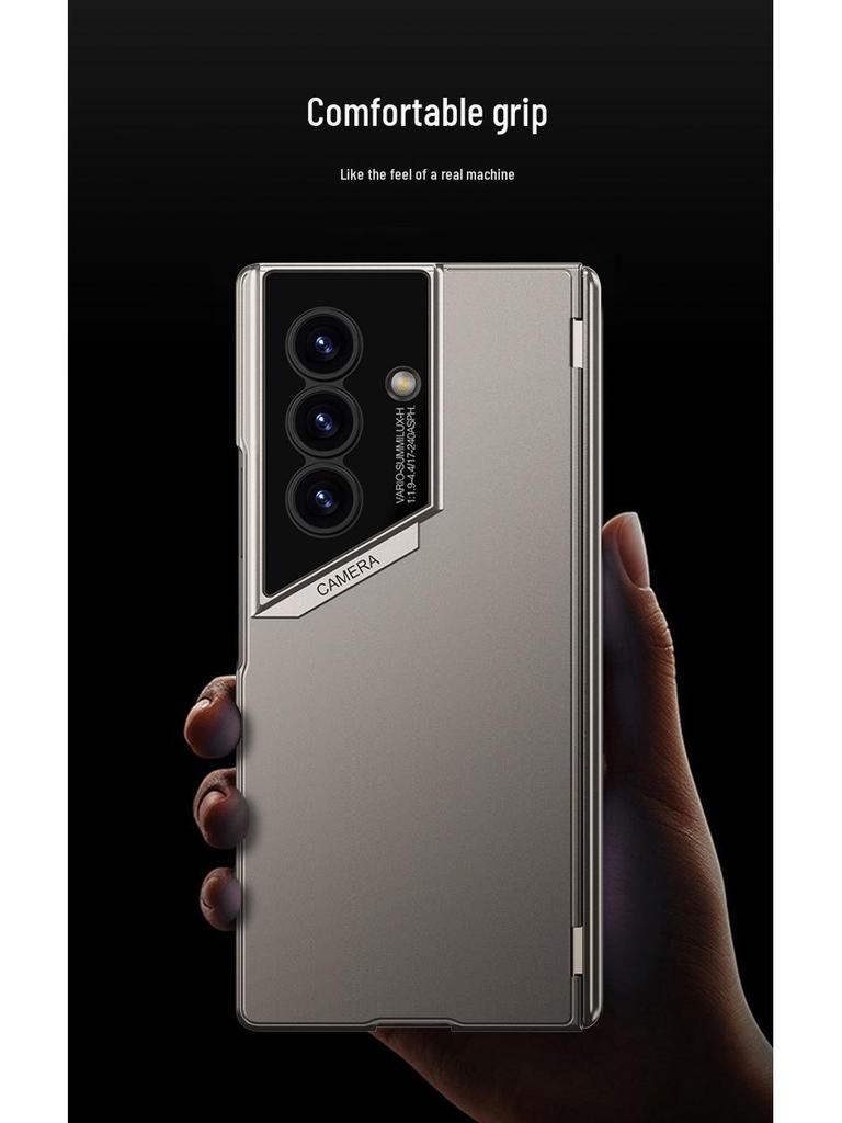 Samsung Z Fold7 Ультратонкий Чехол-Крышка с Магнитным Шарниром Raptor со Встроенной Пленкой