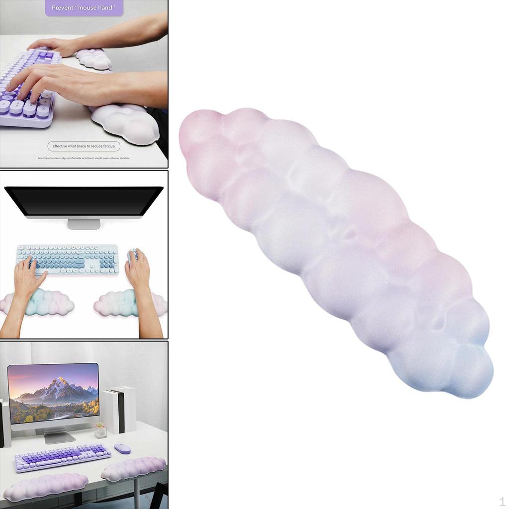 Keyboard Wrist Computer Arm Rest AntiSlip Laptop Desk Elbow Pad Cushion for Game Family Friends