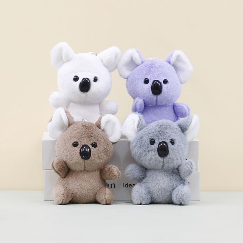 Adorable Cartoon Raccoon Plush Toy Keychain For Bags And Accessories 13cm High