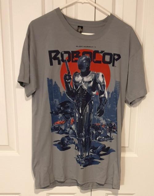 ROBOCOP 2016 LootCrate Exclusive Retro Big Graphic Print TShirt Size Medium. Unisex T-Shirt