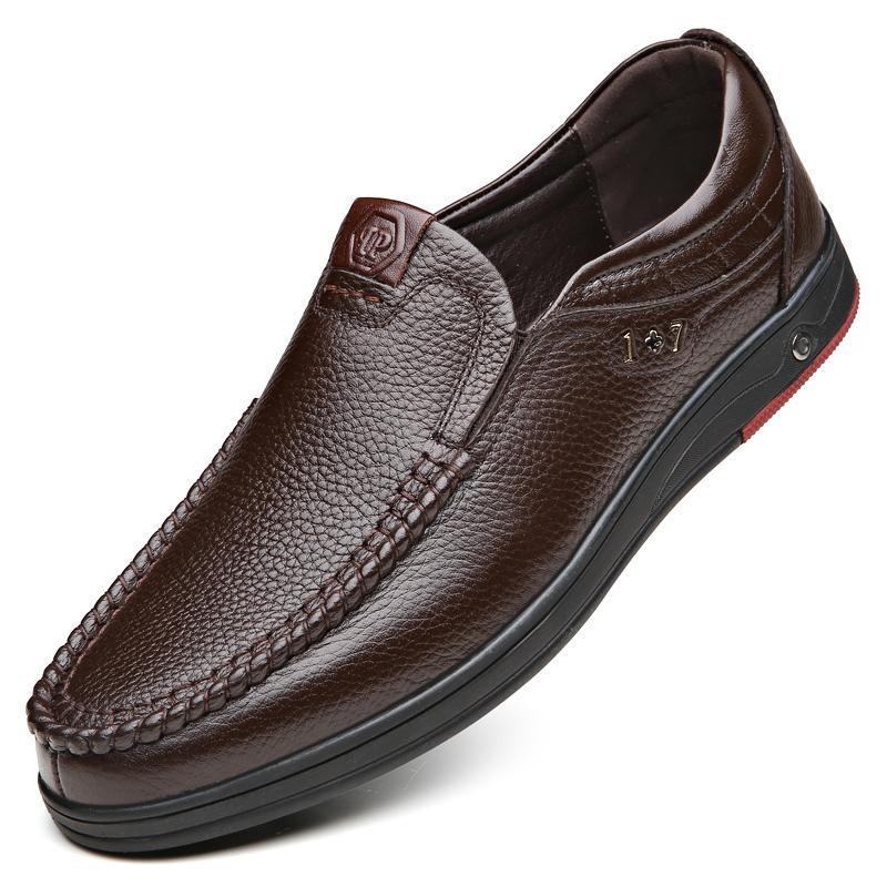 Men Loafers for Business and Leisure Comfortable Breathable Non Slip Wear Resistant Men Shoes