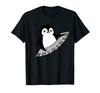 Cute Piano Penguin T-shirt