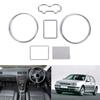 Кольца циферблата спидометра на приборной панели для Golf MKIV 1997-2003 гг. Отделка рамки спидометра Автомобильный аксессуар для интерьера