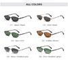 Punk Sunglasses Metal Women Sunglasses Metal Frame Sunglasses Stylish For Beach Travel Party