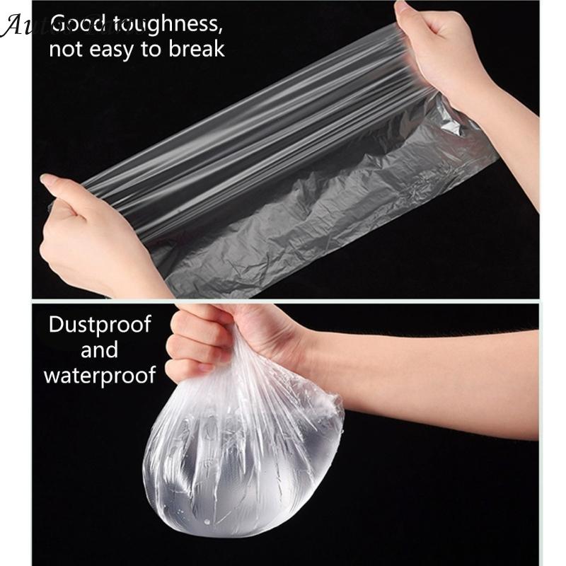 57BA 100pcs Car Covers Transparent Car Chair Covers Disposable Vehicle Dustproof Cover Universal Car Protector