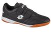 Lotto Pacer T, для мальчика черные футзальные кроссовки