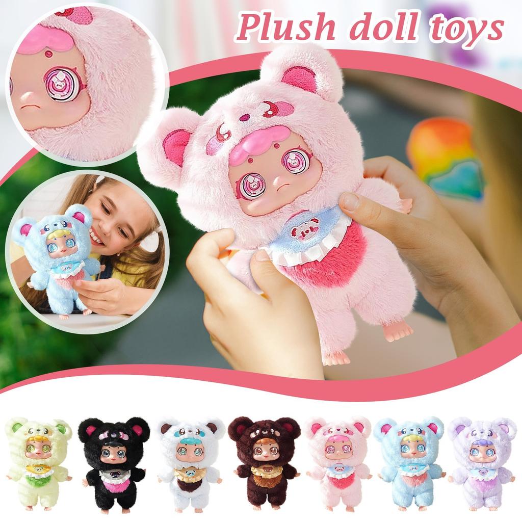 Sweetheart Tea Party Plush Series Hand-made Doll Gift Ornaments Toy Gift