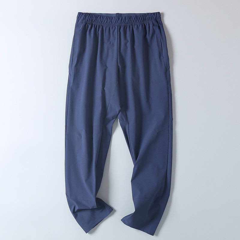 Men's Outdoor Mechanical Style Four-Sided Elastic Waterproof Quick-Drying Breathable Sports Casual Pants for Spring and Summer Soft Pants