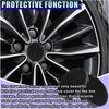 4 шт. Центральная заглушка колеса автомобиля, Защелкивающаяся крышка ступицы колеса из АБС-пластика с наружным диаметром 54 мм/2,13 дюйма, внутренним диаметром 51 мм/2 дюйма, Универсальная крышка центральной части диска