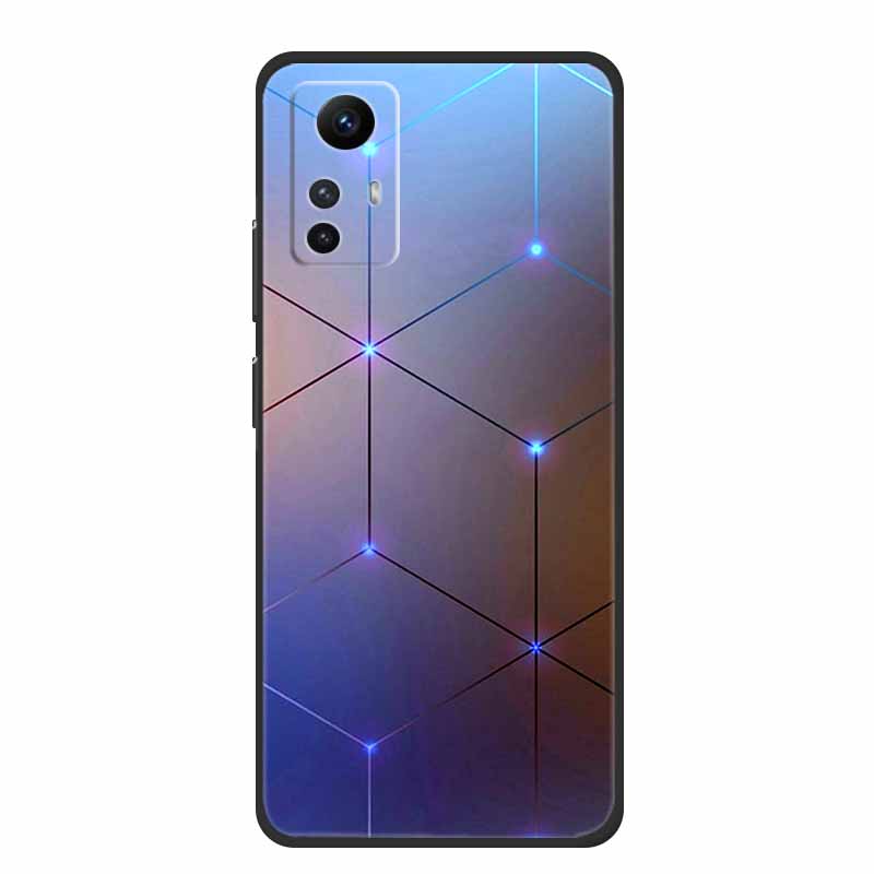 Чехол для Xiaomi Redmi Note 12S Крутые Животные Мягкий Силикон ТПУ Чехол для Телефона для Redmi Note12S Светящаяся Бабочка Ударопрочный Fundas