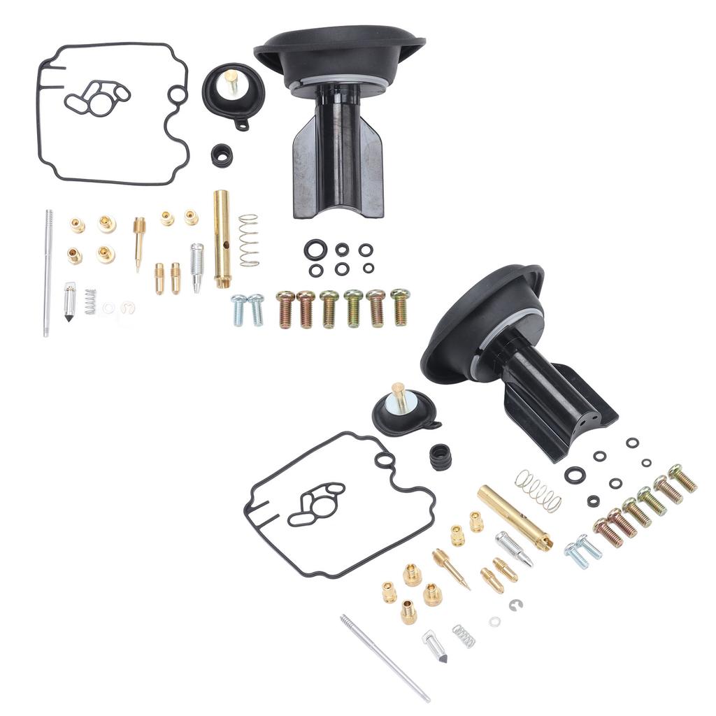 72 Pieces Carburetor Repair Kit with Plunger Diaphragm Gasket O Ring Float Valve Needle for TDM850 XTZ750 Motorcycle