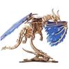 Ugears Windstorm Dragon Wooden No Glue or Tools 3D Assembly Instructions Included Puzzle, Required, Puzzle,