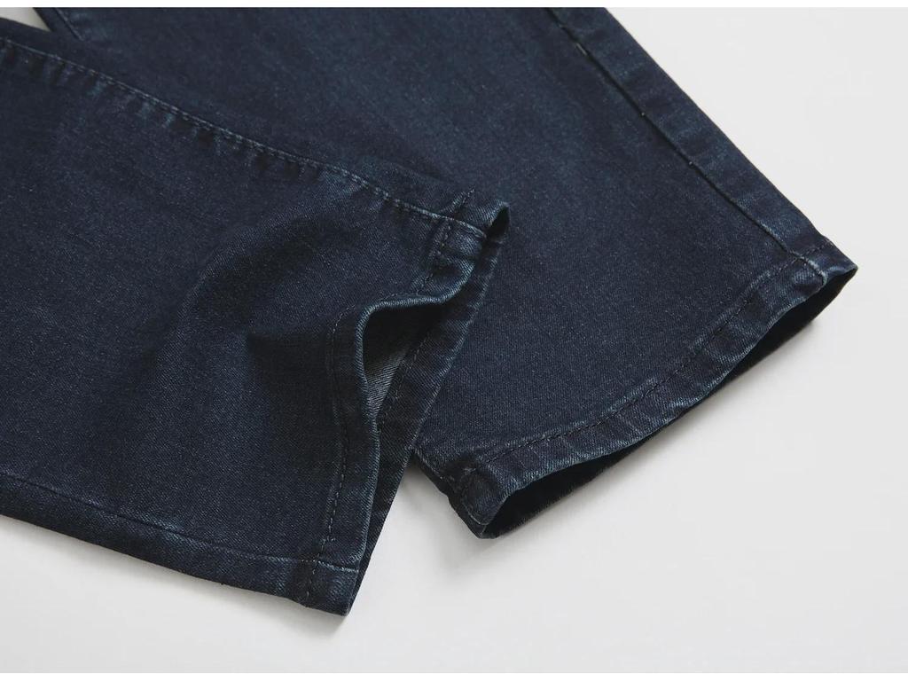 Мужские эластичные узкие джинсы Cross-Border Slim Fit в ностальгическом стиле