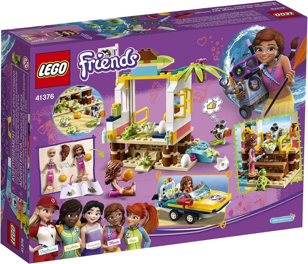 LEGO Friends Sea Turtle Rescue Center 41376 Игрушка-блок Девочка