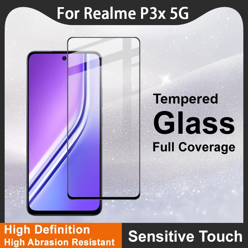 Для Realme P3x 5G Glass IMAK Full Coverage Tempered Glass Film Pro+ Series