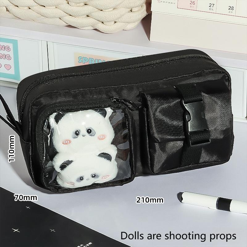 Японский стиль Ins Ита-сумка Пенал Милый Конфетный мешочек для демонстрации значков, Портативная Кавайная косметичка Органайзер для канцелярских принадлежностей