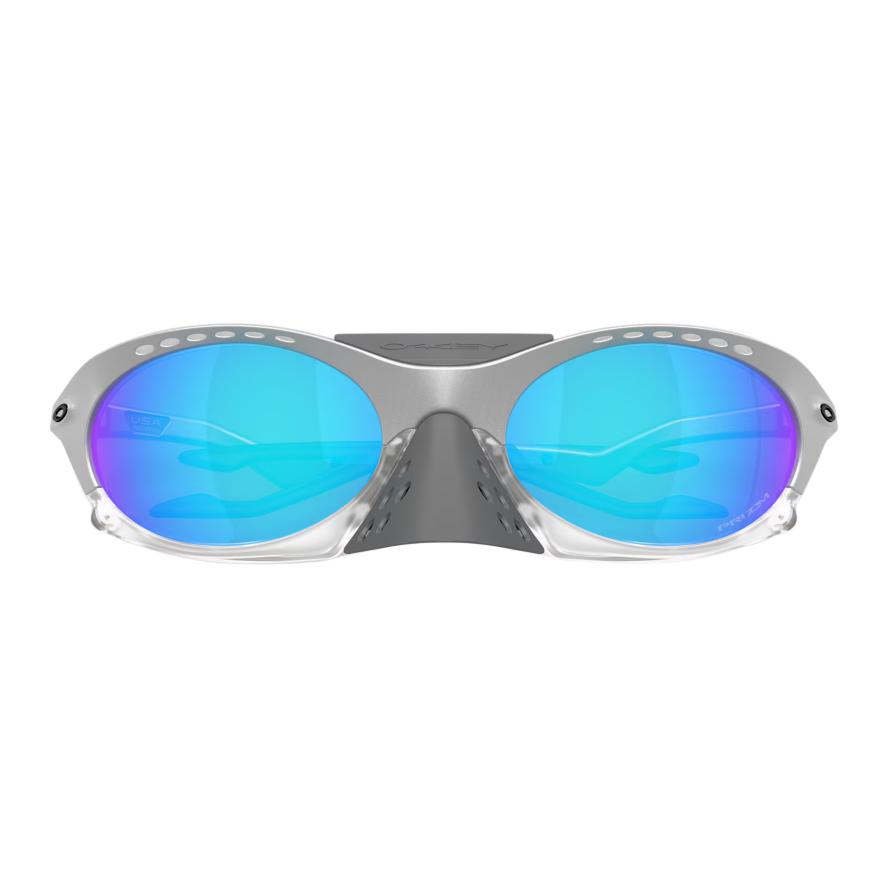 Oakley Регулируемые раздвоенные дужки O Matter™ Овальные солнцезащитные очки Унисекс солнцезащитные очки Серебряные OO9437-1363