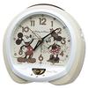 Alarm Clock Table Clock Character Disney Mickey Mouse Minnie Mouse Disney Time Analog Ivory 130 X 140 X 96 Mm FD483C
