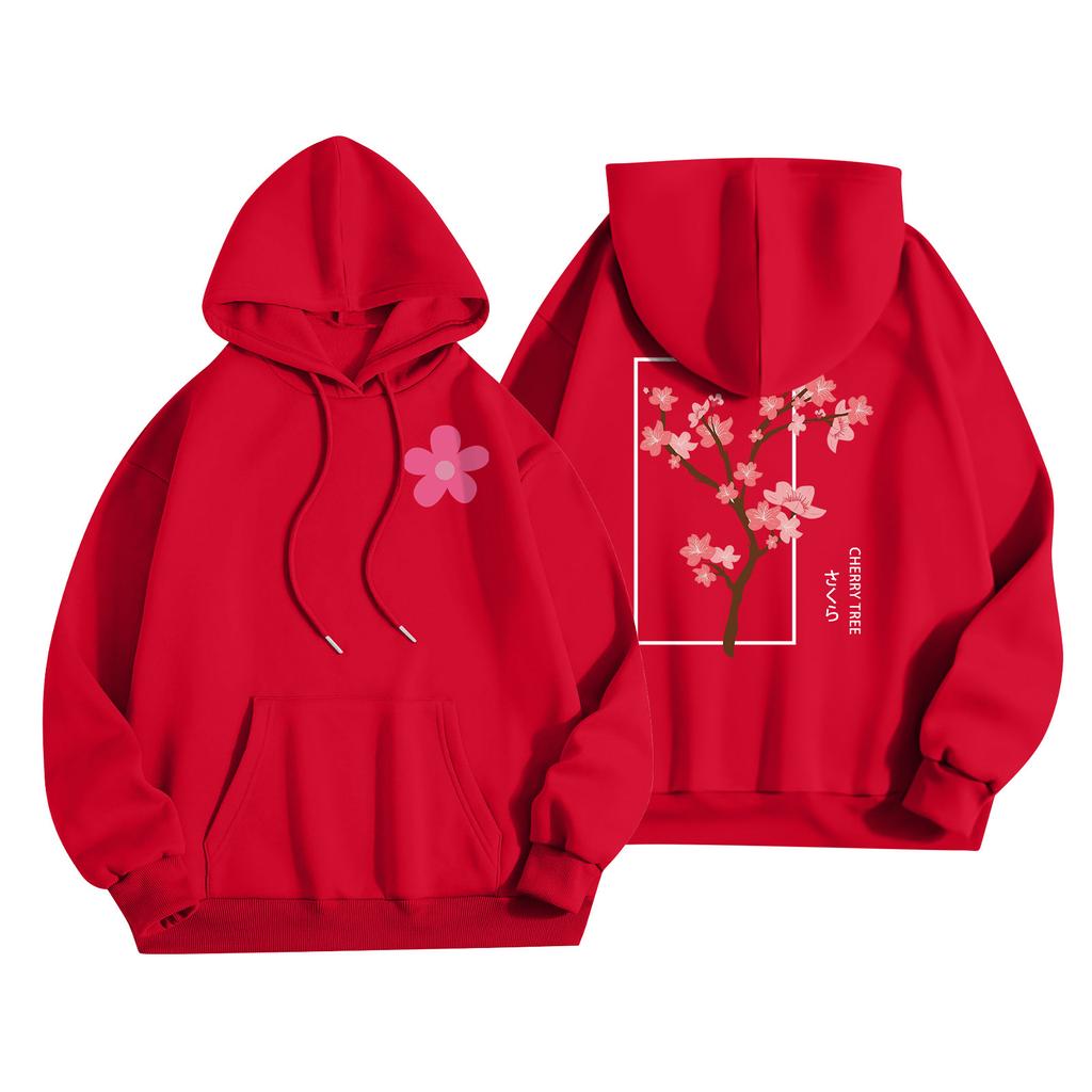 Женская мода, женский легкий пуловер с длинными рукавами и карманами, толстовка с капюшоном в стиле консервативного стиля