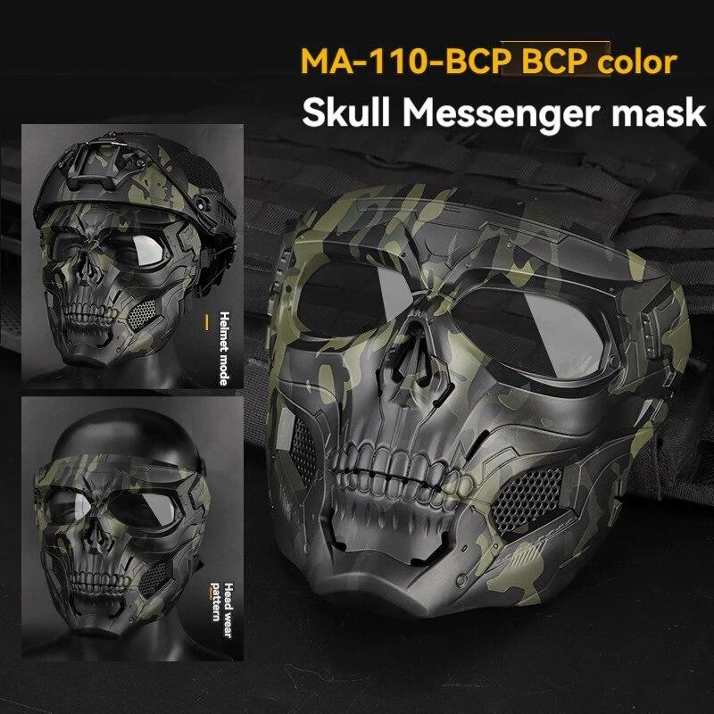 Новые очки для езды на мотоцикле Skull, ветрозащитные очки для езды, лыжные очки, ретро-маска, ветровое стекло для улицы, ветровое стекло для бездорожья