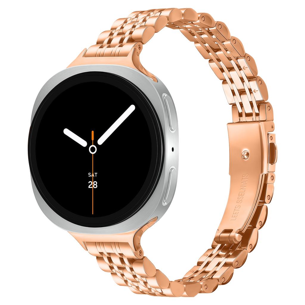 Slim band For Samsung Galaxy Watch 8 strap 44mm 40mm Accessories Metal Stainless steel Bracelet correa Galaxy Watch 8 classic 46