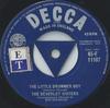 7inch Record BEVERLEY SISTERS - The Little Drummer Boy 45F11107 Decca 1959 UK Jazz Used