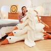 Big White Goose Pillow Plush Toy Doll Big Goose Doll Children Sleeping Soothing Ragdoll Birthday Gift
