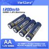 VariCore 4 шт. на карте 1,2 В VC-AA1200 1200 мАч Ni-MH Аккумуляторная батарея Для Пистолета-термометра Пульта дистанционного управления Мыши Игрушечные батарейки
