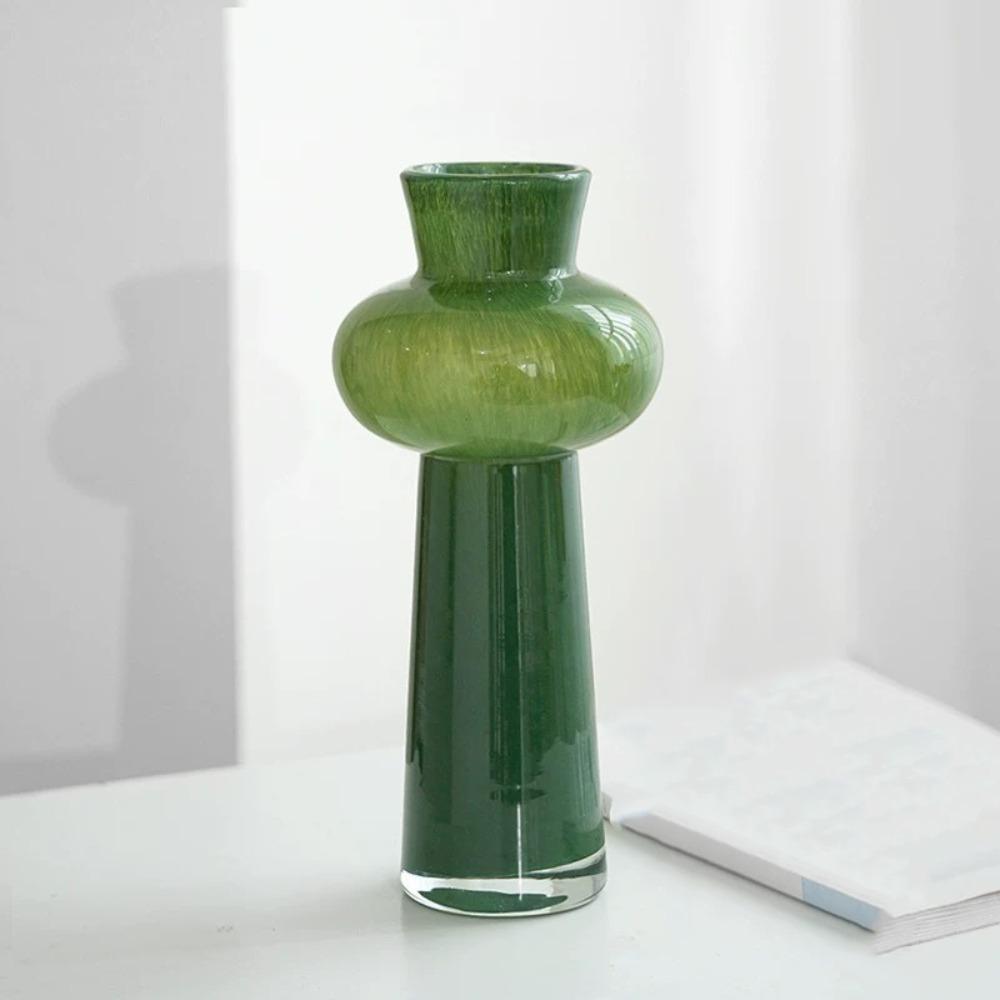 Thicken Hydroponic Vase Vintage Floral Vases European Style Plant Pot Office Decor