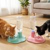 Non-Slip Cat Gravity Water Dispenser Plastic Pet Water Fountain Automatic Pet Water  Indoor Use